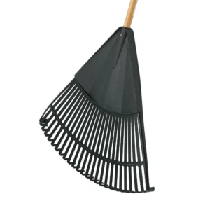 24-inch Wood and Poly Leaf Rake